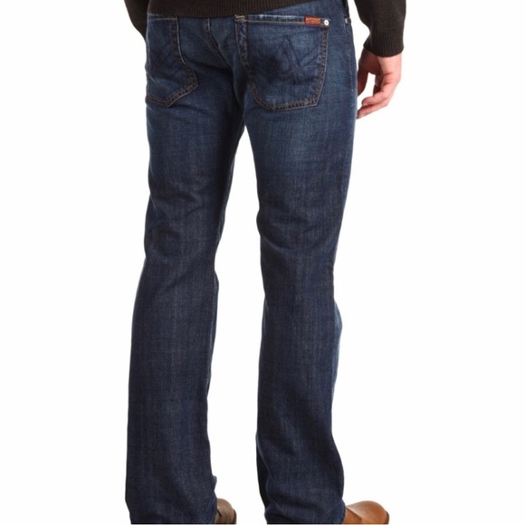 Men’s 7 For All Mankind ‘A’ Pocket Pkt Bootcut Jeans NWT 36